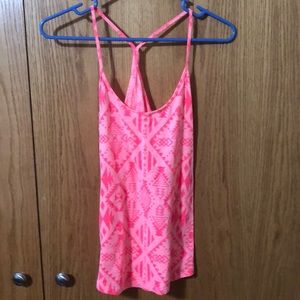 Pink Victoria’s Secret tank top